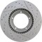 Centric Parts Sport Drilled/Slotted Brake Rotor, 127.37001R 127.37001R - alternate 5